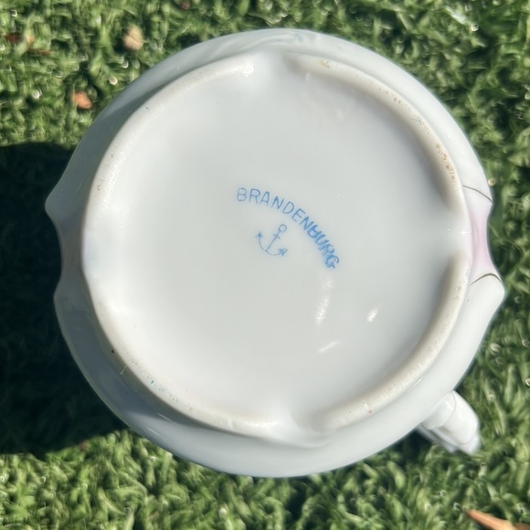 Brandenburg Vintage Porcelain Mustache Shaving Mug Cup w/ Native American Indian - Picture 8 of 9